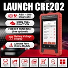 LAUNCH X431 Creader Elite CRE202 Автомобильные диагностические инструменты ABS SRS 2 Сброс диагностики автомобиля OBD2 сканер бессрочное бесплатное обновление
