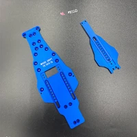 metal chassis bottom plate adjustable wheelbase 90mm 120mm for rear drive drift rc car 128 xrx drz