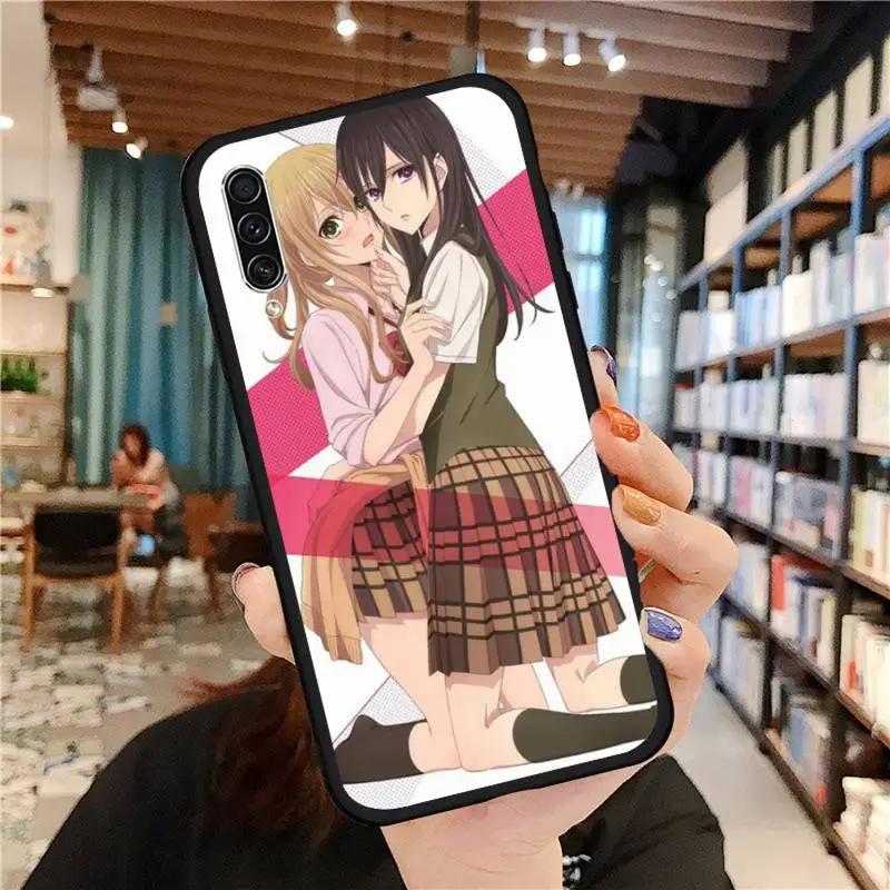 

citrus anime cute girl Phone Case For Samsung galaxy A S note 10 7 8 9 20 30 31 40 50 51 70 71 21 s ultra plus