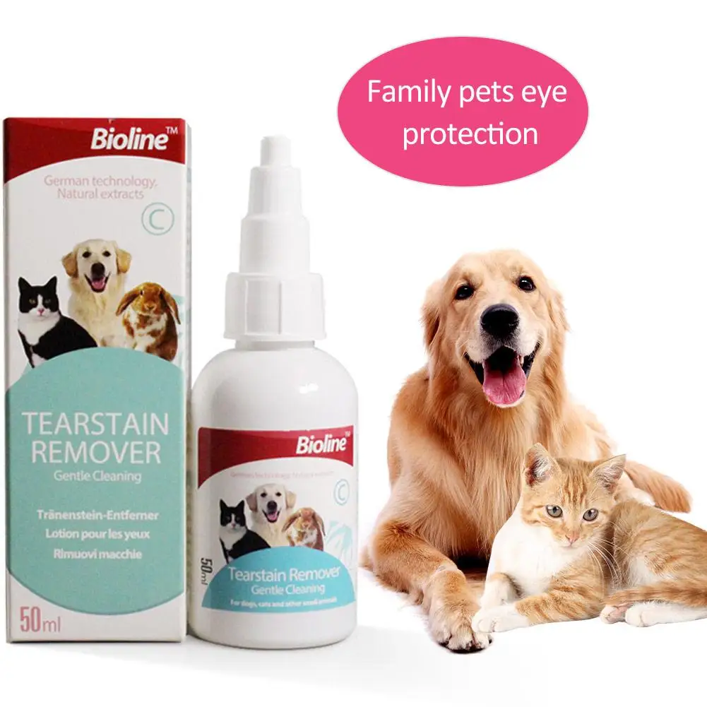Уход за домашними животными очищающие капли для глаз собак и кошек средство