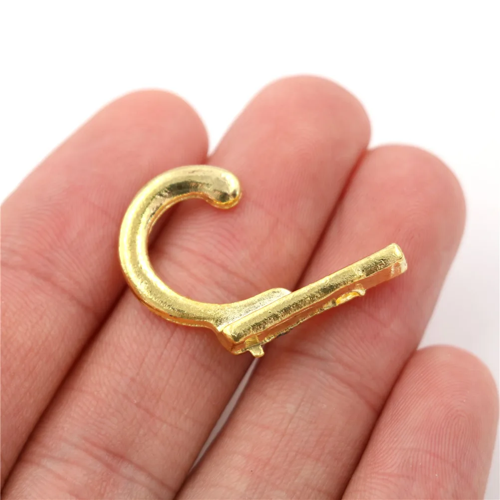 5 шт. 21 мм бронзовые металлические дверные настенные крючки маленькие