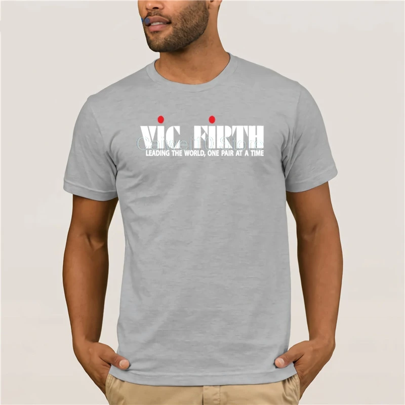 Спортивная Мужская футболка VIC FIRTH вдохновленная ударными палочками мужские и