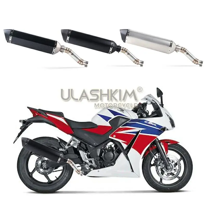 Полная выхлопная система мотоцикла глушитель Escape модифицированный контакт