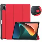 Folio Stand для Xiaomi miPad 5 Pad 5 Pro 2021 чехол карандаш держатель умный противоударный чехол для Xiaomi Pad 5 mipad 5 Pro Cover