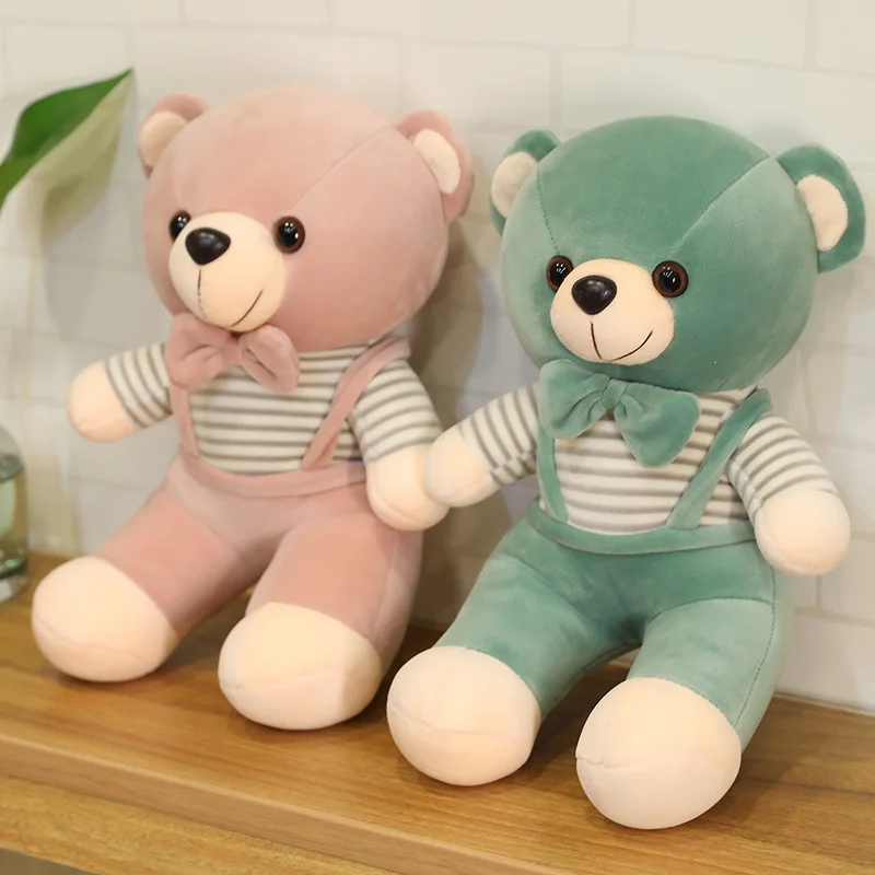 

New 32-62cm Cartoon Lovely Teddy Bear Plush Toys with Heart Soft Stuffed Animal Toys for Children Kids Girls Birthday Gift Baby