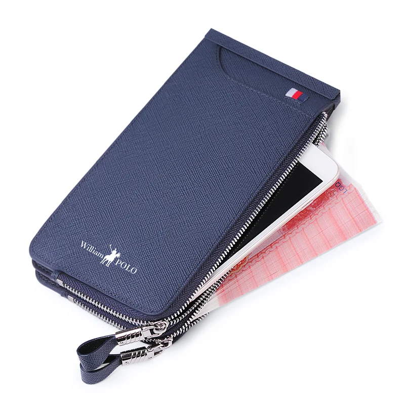 Мужские кошельки с отделением для карт и посылка мужские длинные много кожа