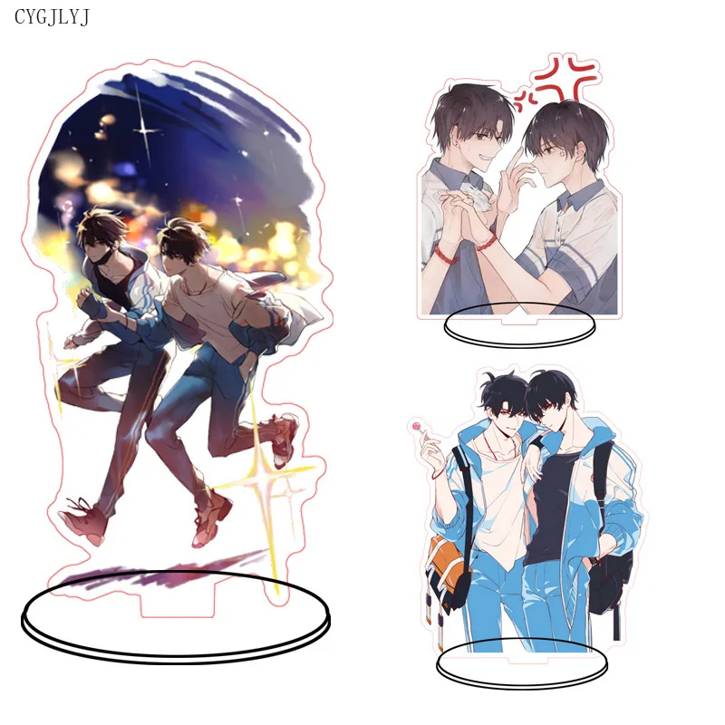 

Anime Pretending To Be a Poor Student Key Chain Acrylic Figure Keychains Fashion Desk Decorated Stand Keyring Gift For Woman