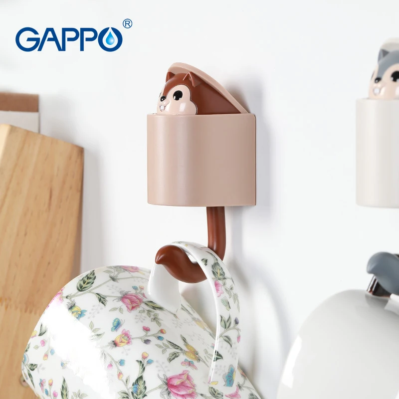 Креативный милый скрытый настенный крючок для одежды шляпы шарфа ключей милые