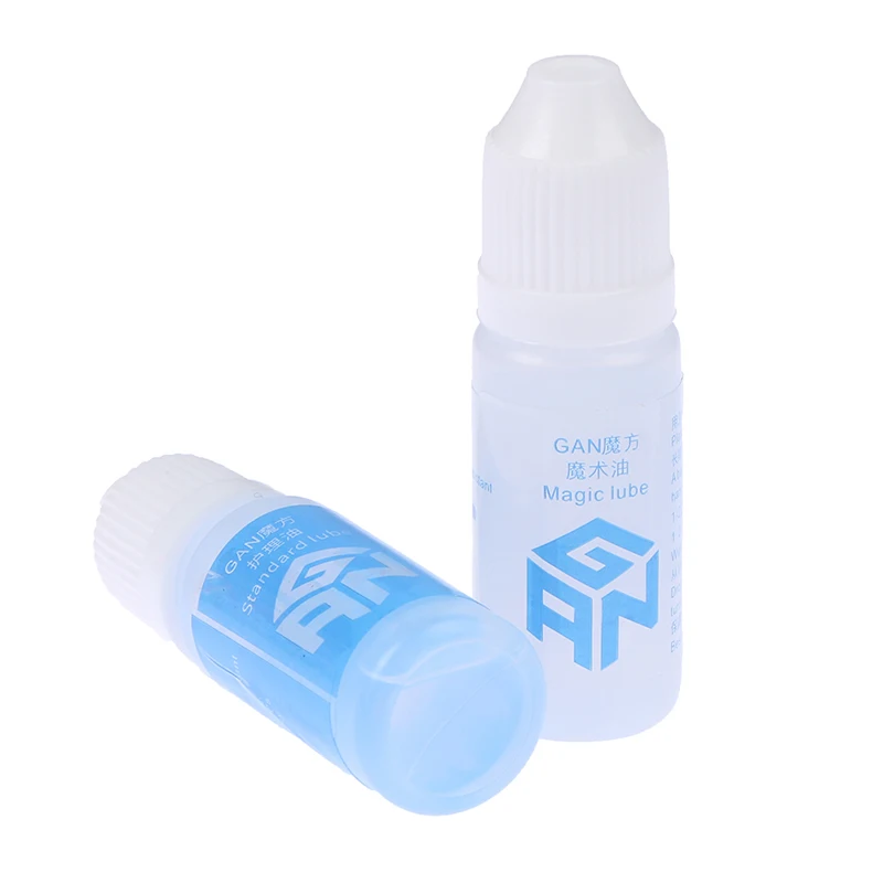 Lubricante de silicona para cubo m&aacute;gico Gan, cubo est&aacute;ndar de Rubik, 10ml-3