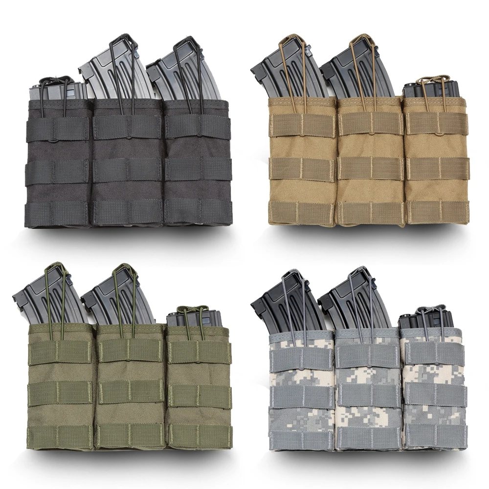 Молл сумка для журнала Тактический Двойной тройной военный Пейнтбол жилет