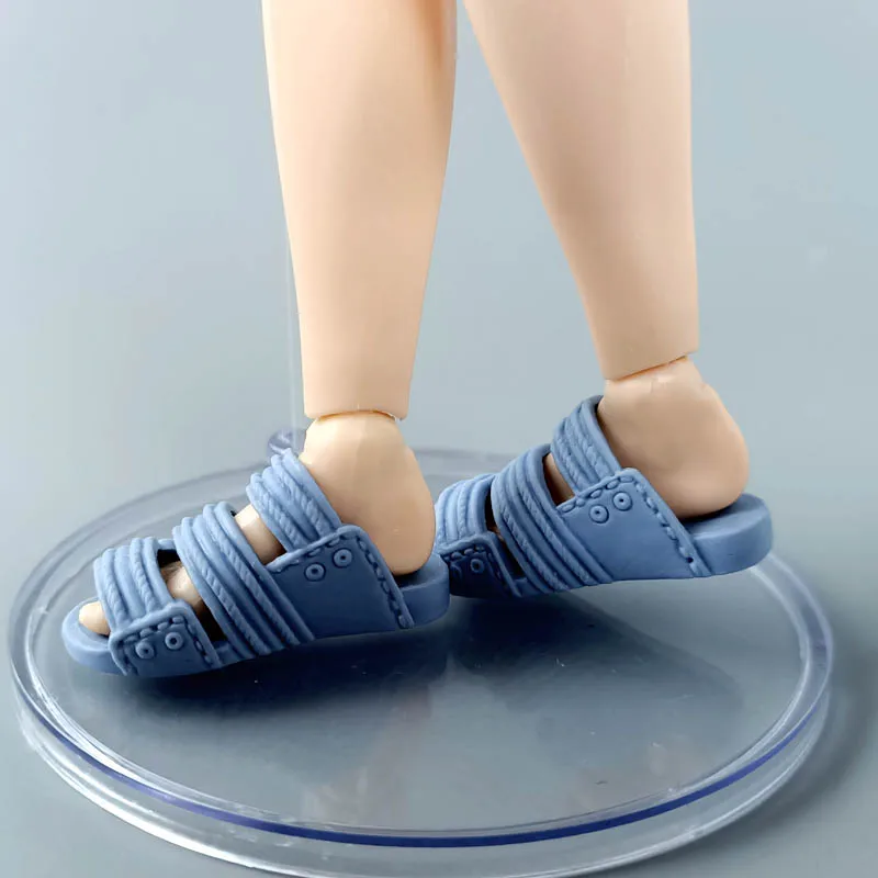 Blue Fashion Doll Shoes For Barbie's Boyfriend Prince Ken Casual Slippers Boy Men 1/6 BJD Dolls Accessories Kid Toy | Игрушки и