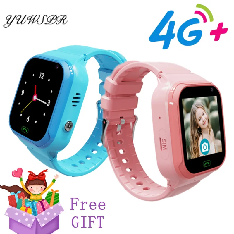 Детские Смарт-часы с функцией отслеживания местоположения 4G | Электроника