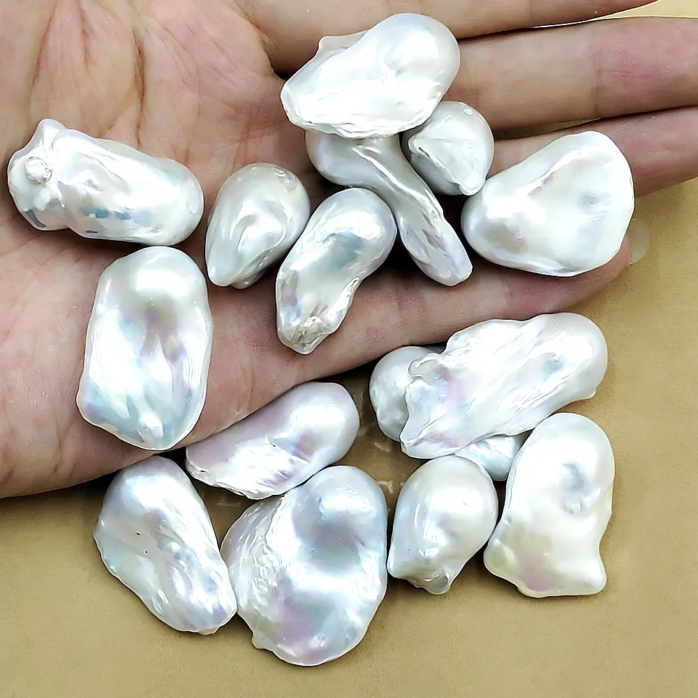 

1pc Natural Freshwater Glare Pearl Charms Jewelry Making Irregular Baroque Loose Beads for New DIY Bracelet Necklace Accessories