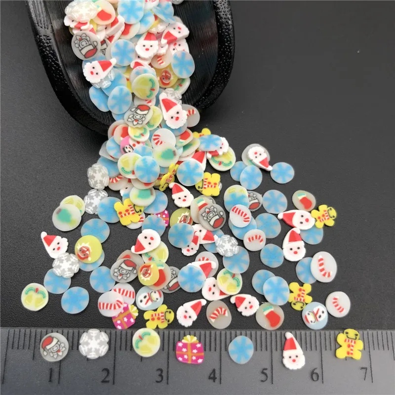 50 г рождественской полимерной глины для детского творчества мягкая глина