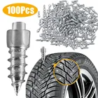 100 шт. шпильки для автомобильных шин противоскользящие гвозди для винтов универсальные шины для мотоциклов, велосипедов, грузовиков, внедорожных шин противоскользящие шипы для шин со снежной подошвой