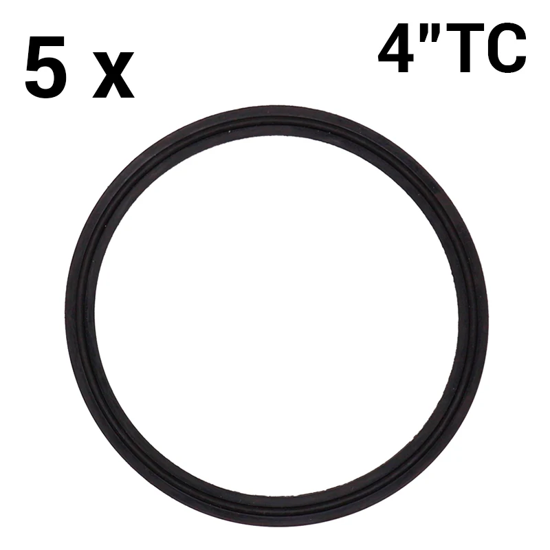 Трехзажимная черная уплотнительная прокладка EPDM 5 шт./лот оборудование для