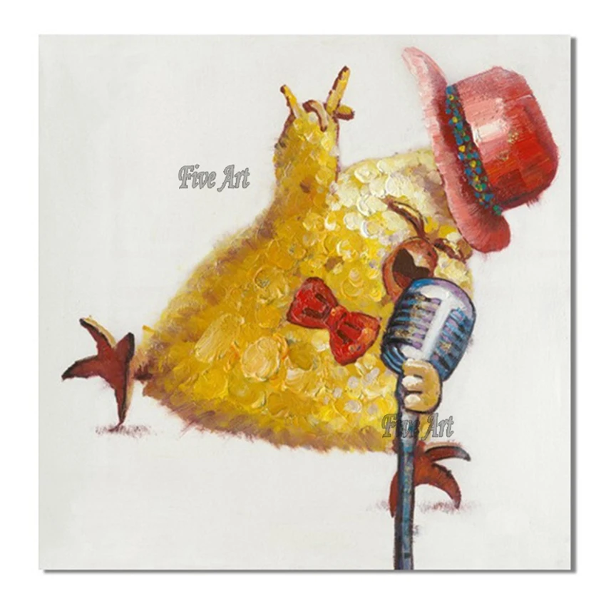

Handmade Lovely Pet Animal Oil Painting Picture Art Unframed Hand-painted Canvas Paintings Artwork Home Decoration Wall Art