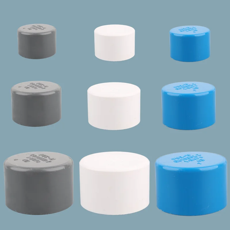 2 шт., концевой соединитель PVC20 25 32 40 50 мм, Концевая пробка для труб для садового орошения, принадлежности для фермы, адаптер