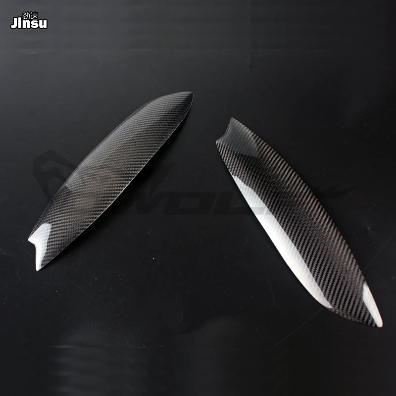 High Quality Real Carbon Fiber decoration Headlights Eyebrows Eyelids cover for VW golf 5 MK5 GTI R32 2005 2006 2007 2008 2pcs | Автомобили