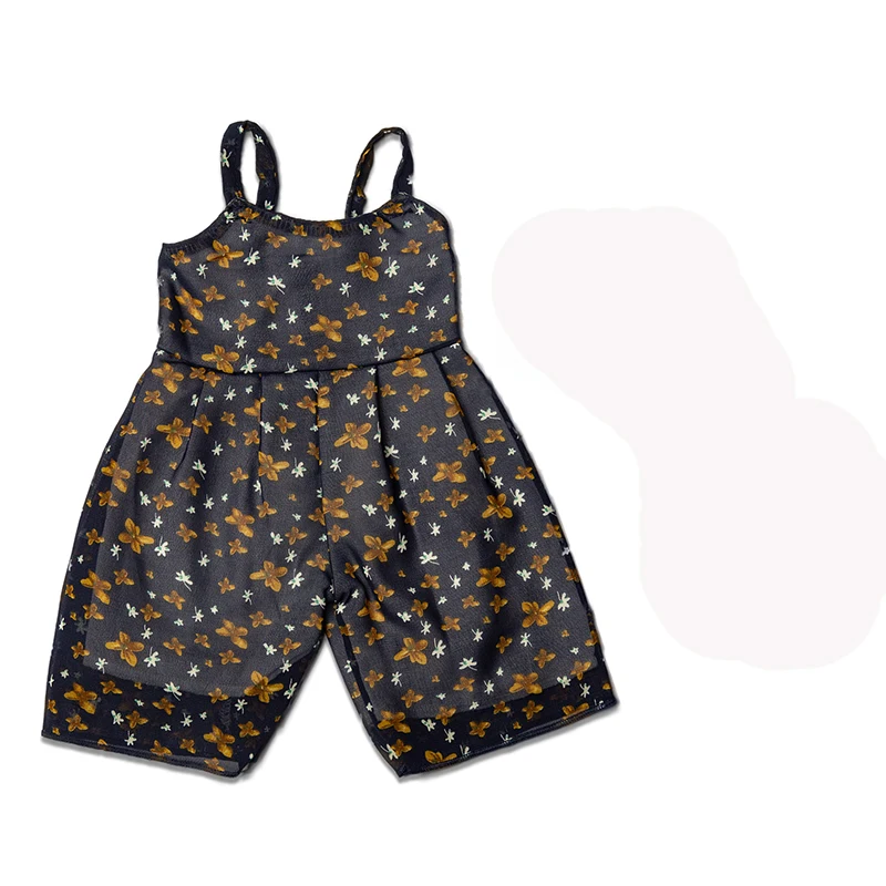 

Chiffon jumpsuit Baby new born Fit 17 inch 43cm Doll Accessories For Baby Gift