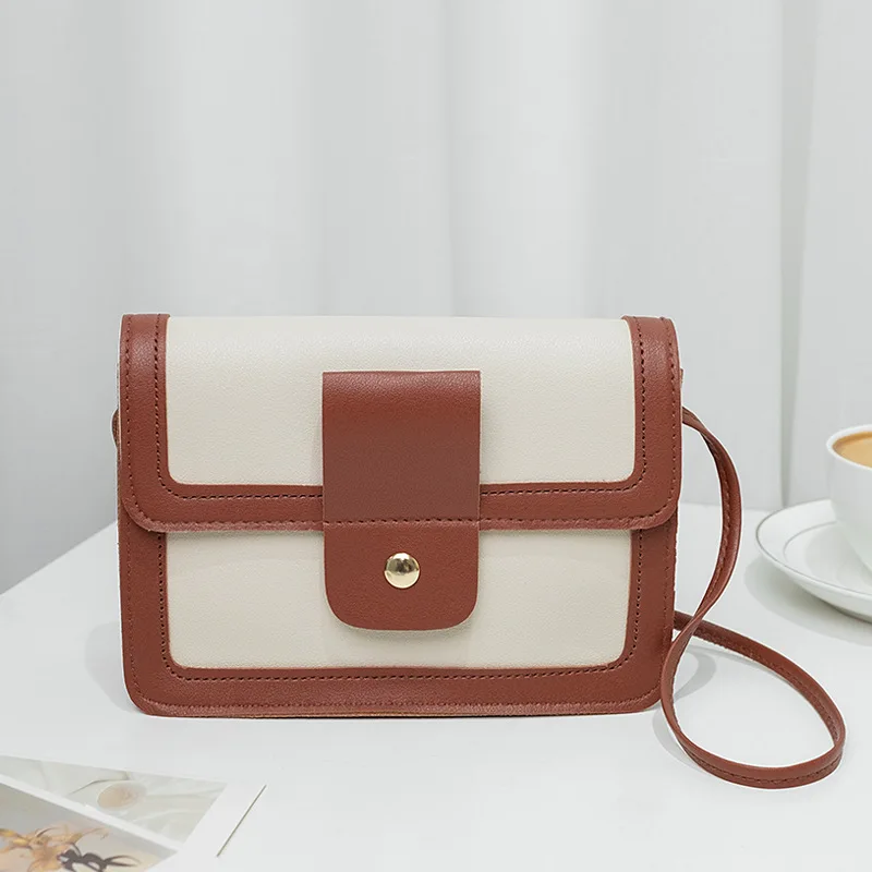

2021 new hit color small square bag foreign trade small bag mobile phone bag casual coin purse girl bag
