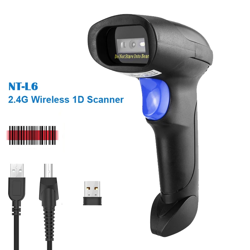 NETUM NT-L5 проводной 2D сканер штрих-кода и NT-L8 беспроводной QR считыватель штрих-кода PDF417 для табачной одежды Мобильная платежная индустрия - Цвет: L6 Wireless 1D Scan