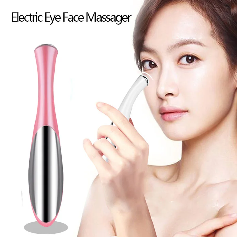 

Electric Eye Face Massager Mini Eye Vibrator Dark Circle Facials Vibration Thin Face Device Beauty Care Portable Massage Pen