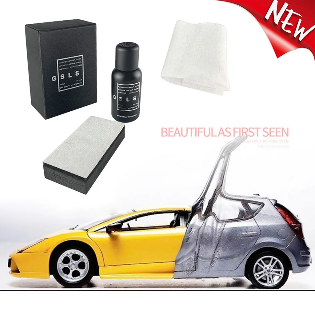 Керамическое покрытие 30 мл 9H для автомобиля гидрофобное стекло жидкое