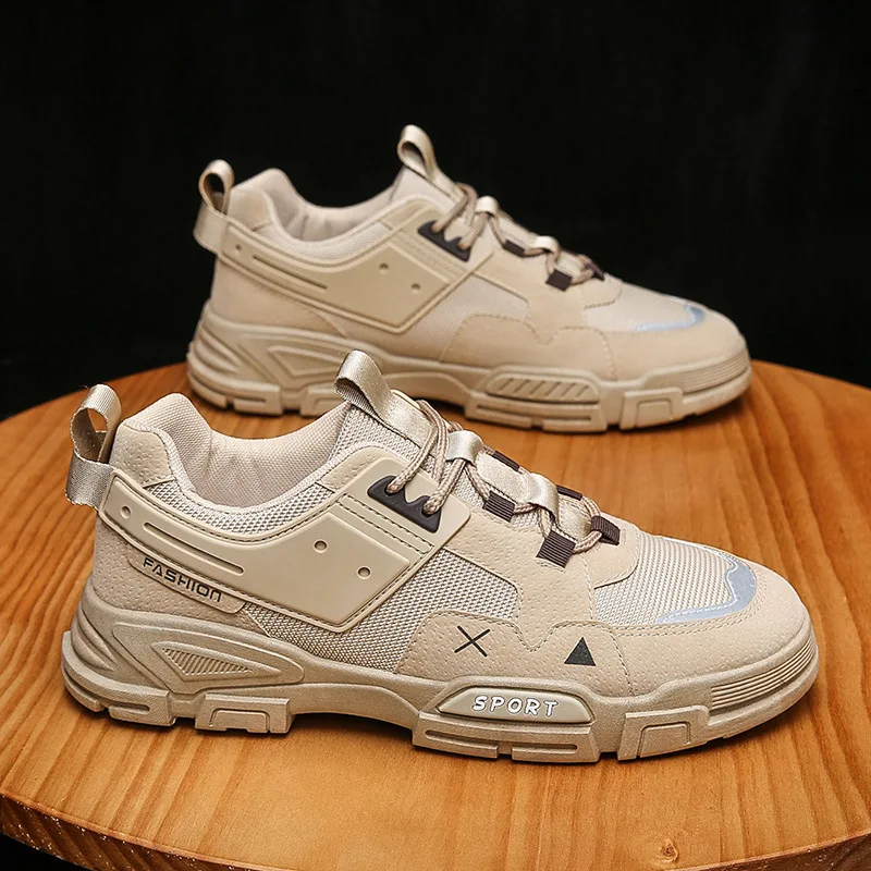 

Air Mesh Breathable Men's Sports Shoes Outdoor Hiking Shoes Male Sneakers Casual Fashion Male Walking Jogging Tenis Masculino