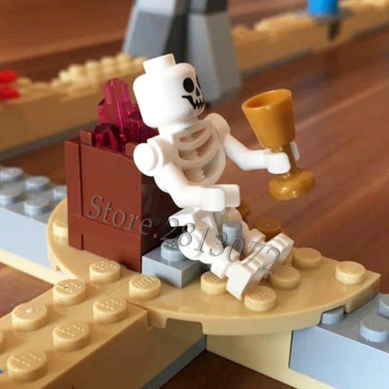 Новинка 11055, Coaster 3 в 1, пиратский ролик, 923 шт., совместимый 31084, развивающие строительные блоки, кирпичи, детские игрушки