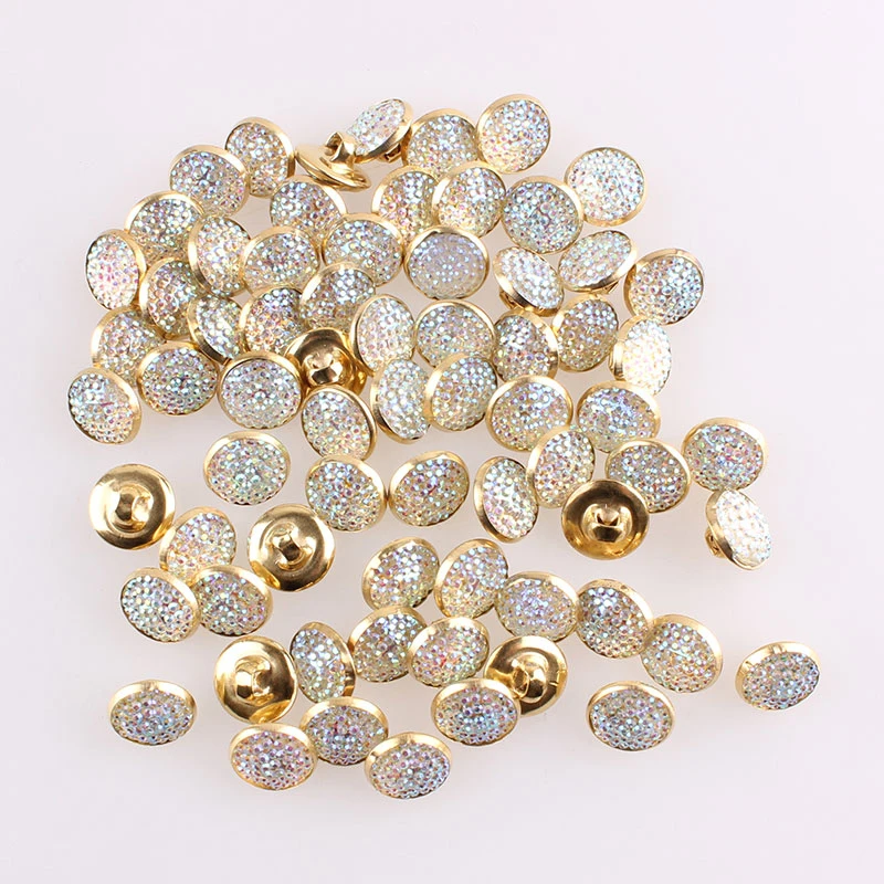 Металлические кнопки для одежды скрапбукинга &quotсделай сам&quot 1 отверстие мини