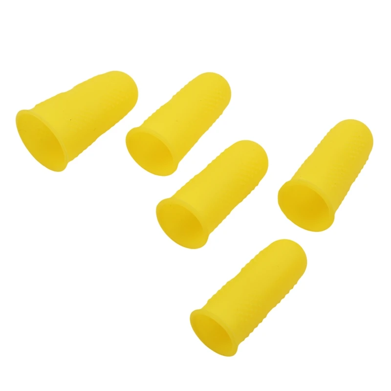 

3pcs/set Silicone Finger Protector Sleeve Cover Anti-cut Heat Resistant Anti-slip Fingers Cover For Cooking Kitchen Tools