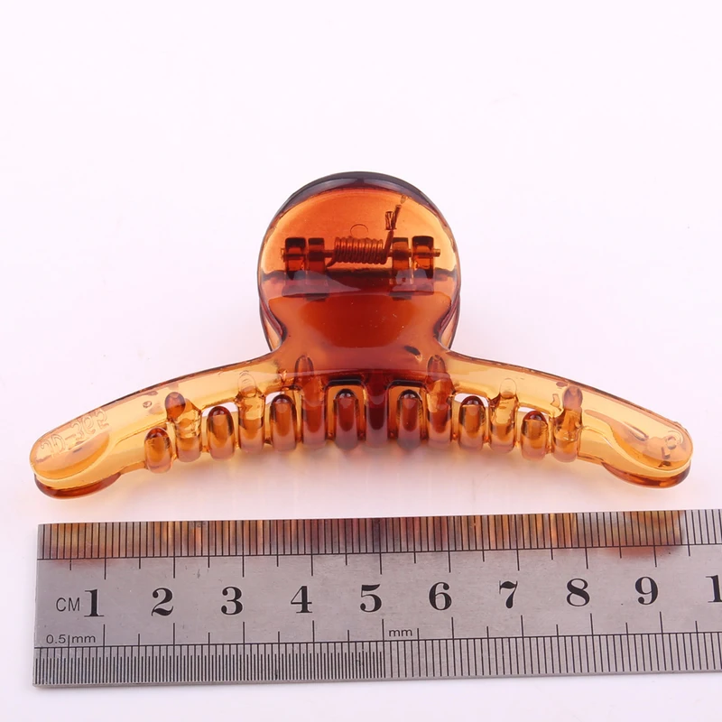 Модные Простые зажимы для волос женщин хорошее качество пластиковый Краб