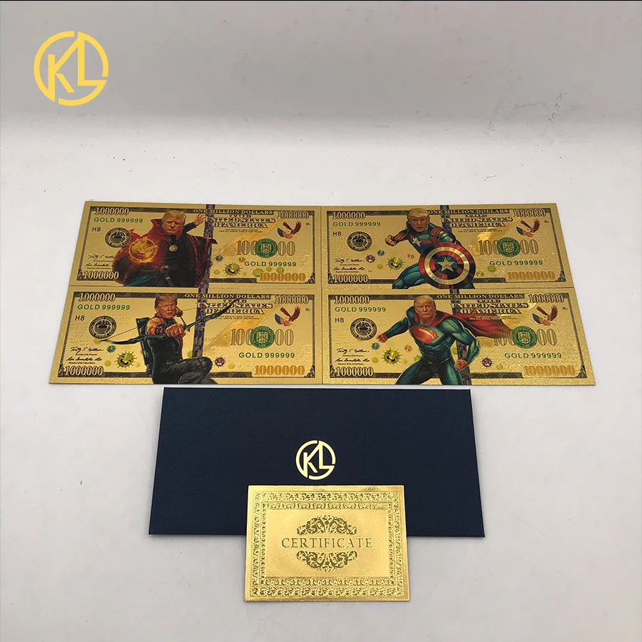 Золотая банкнота Трампа которую мы доверяем сделайте Америку прекрасными