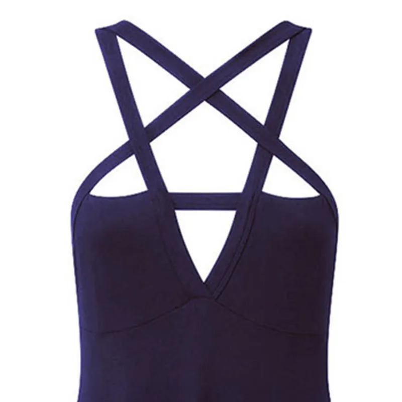 Лидер продаж модное женское сексуальное длинное платье на бретельках с