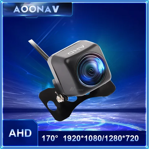 Автомобильная камера заднего вида HD 1080P с функцией ночного видения, AHD, 1920*1080