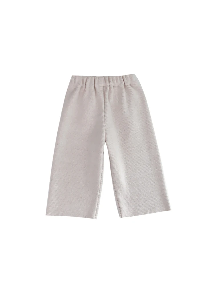 Штаны для девочек из чистого хлопка сезон весна осень детские спортивные