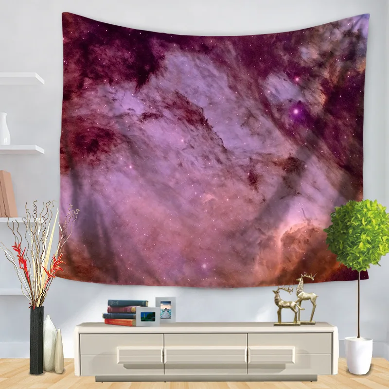 Психоделические красивые звезды Звездное небо ткань настенный декоративный