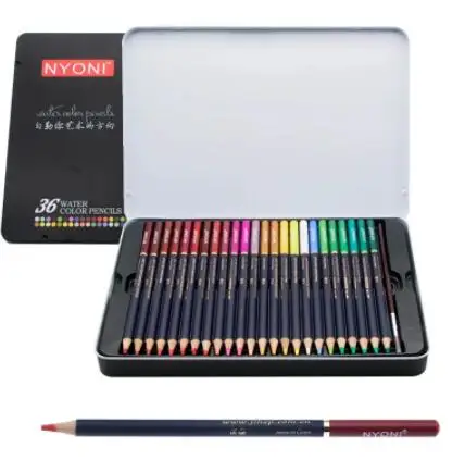 

100 цветов акварельные карандаши художественная железная коробка цветной карандаш lapis de cor профессиональные карандаши для рисования школьны...
