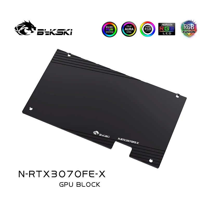 cobertura completa bloco de água, N-RTX3070FE-X