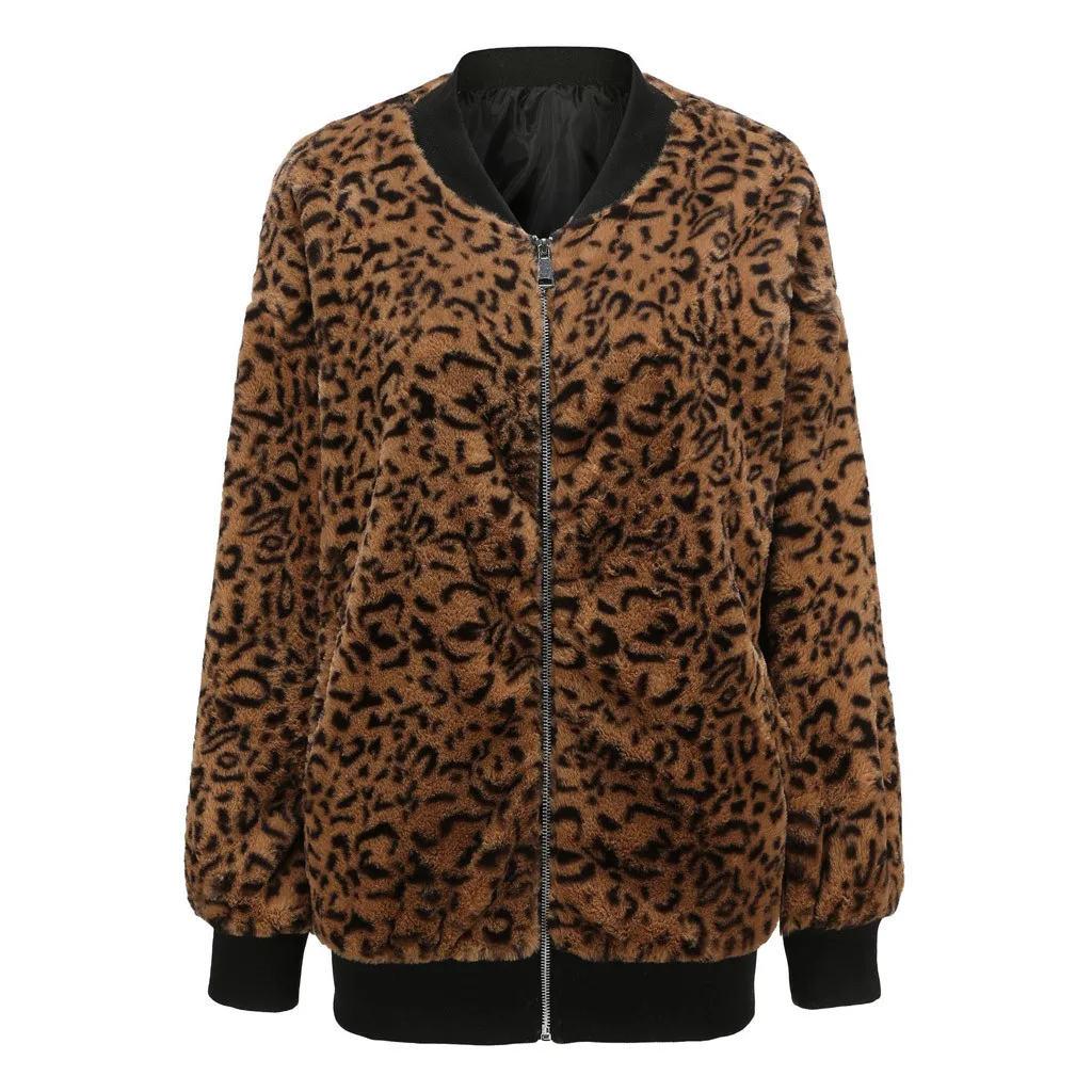 Женское пальто из искусственного меха зима 2019 шерстяное модные женские