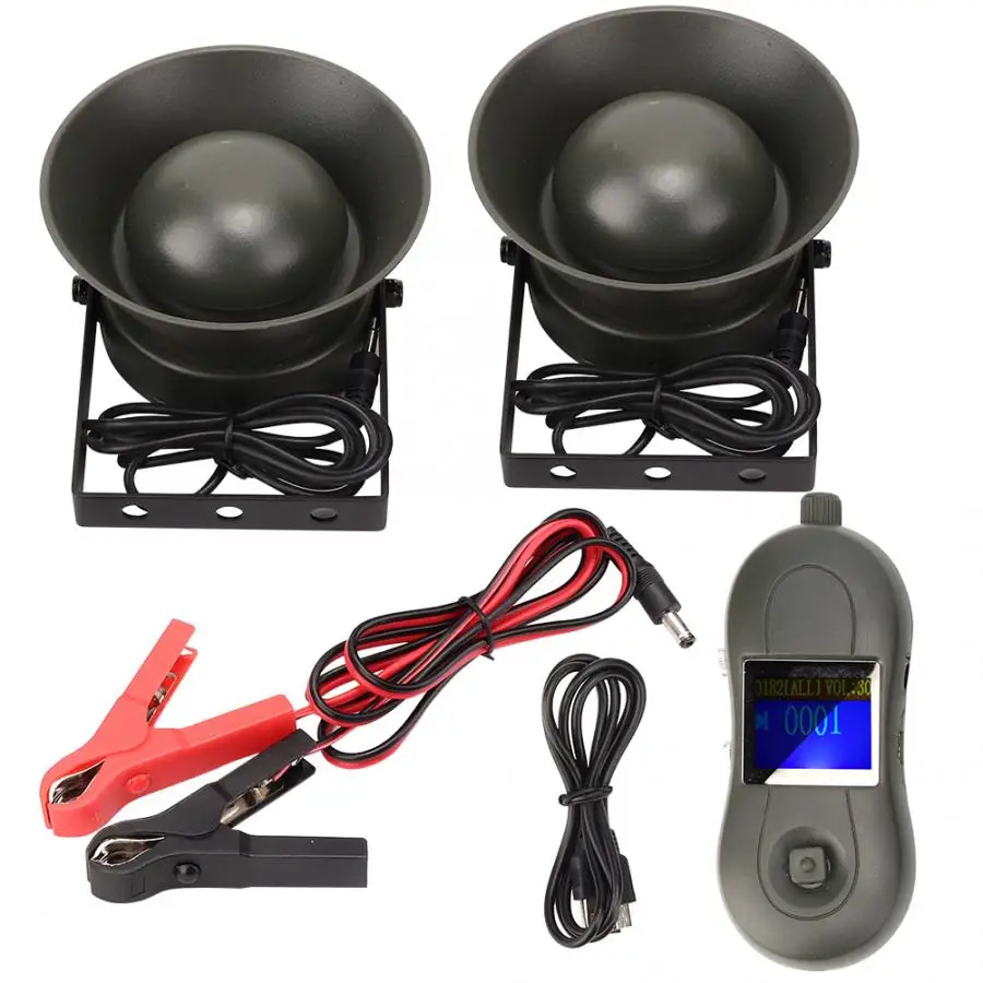 150 дБ электронный охотничий звуковой сигнал декодированный плеер с таймером 200