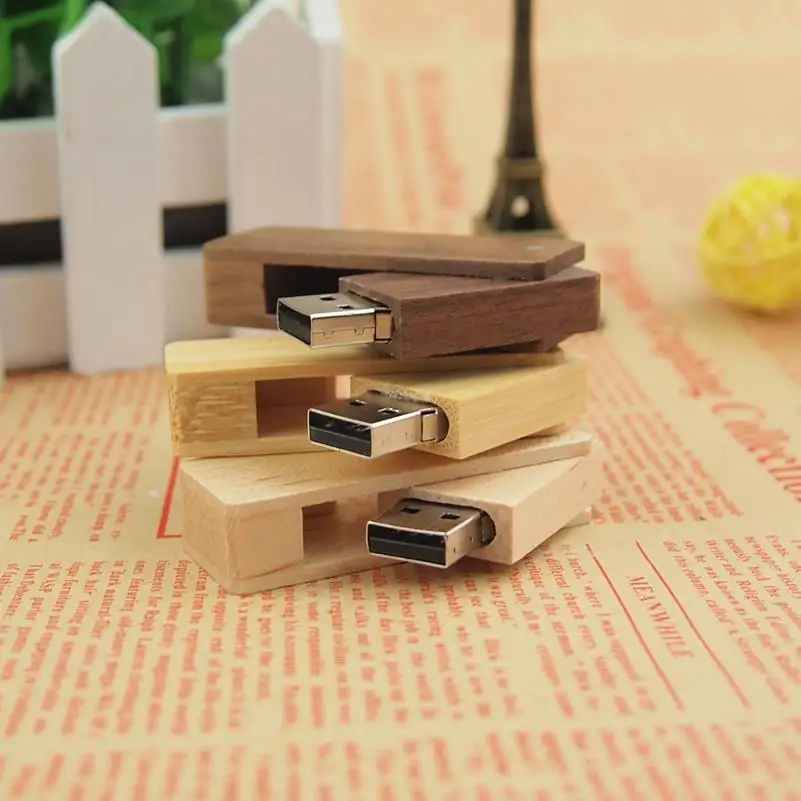 (Более 10 шт бесплатный логотип) логотип по заказу флеш накопитель из дерева диск