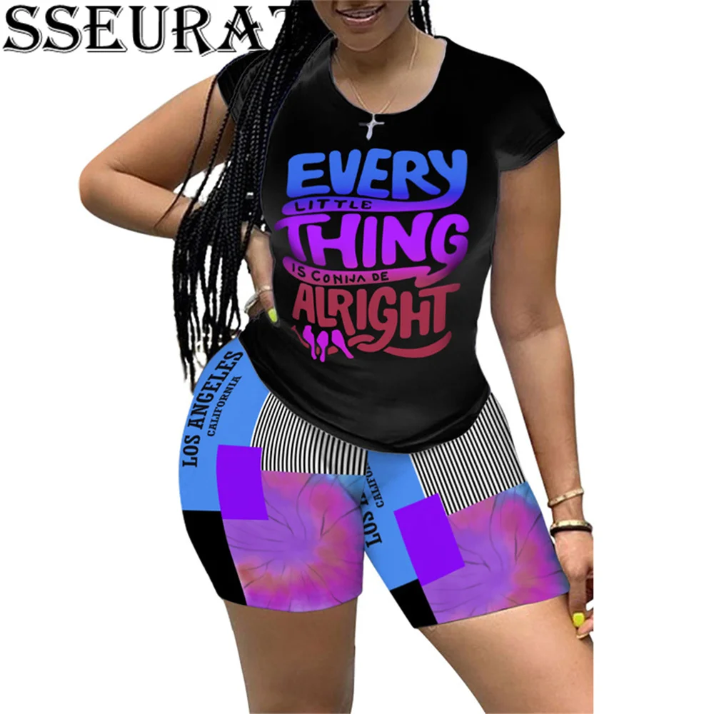 

Женская футболка с коротким рукавом и круглым вырезом, с принтом