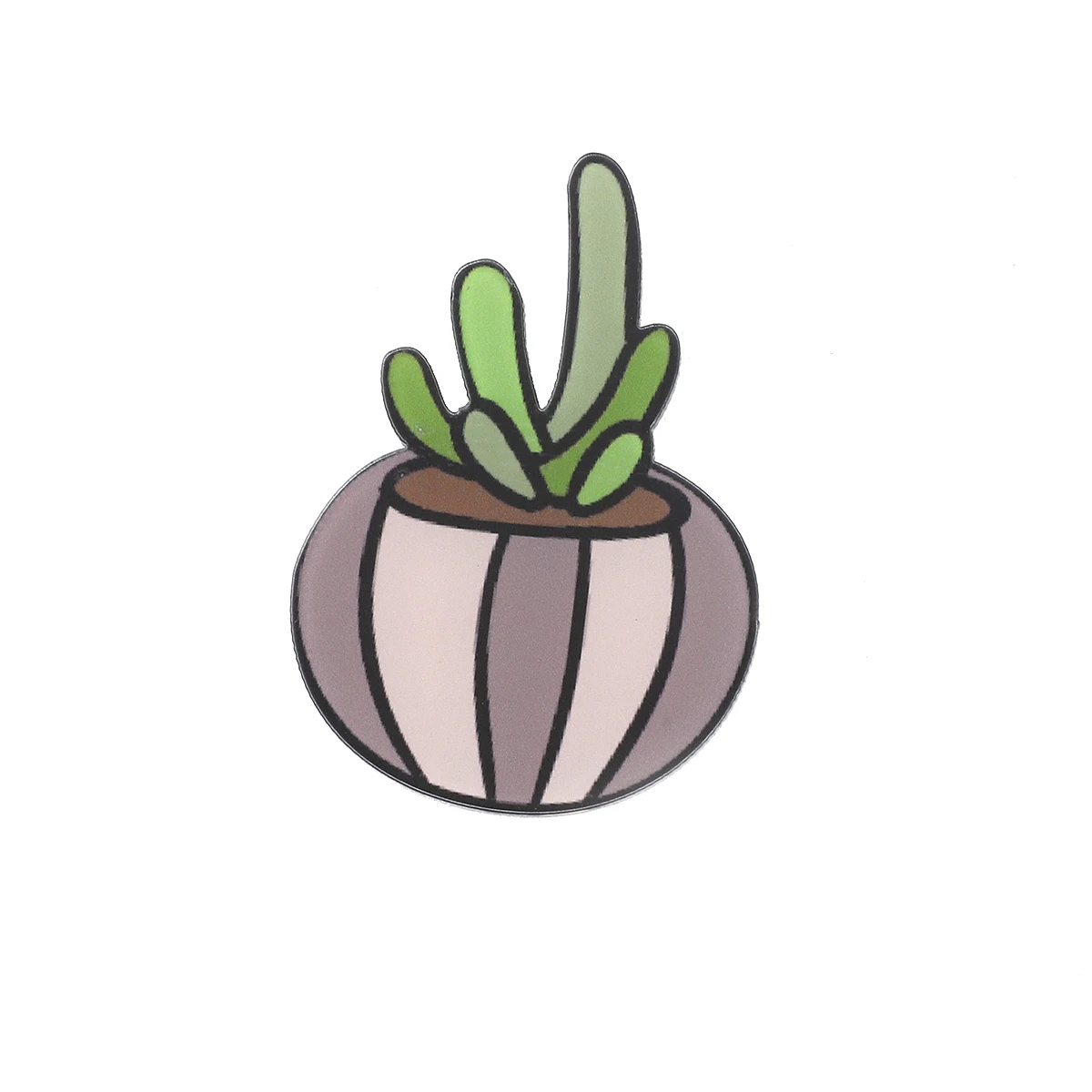 1 шт./лот мультфильм кактус бонсай Брошь Акриловые кавайные Значки на рюкзак
