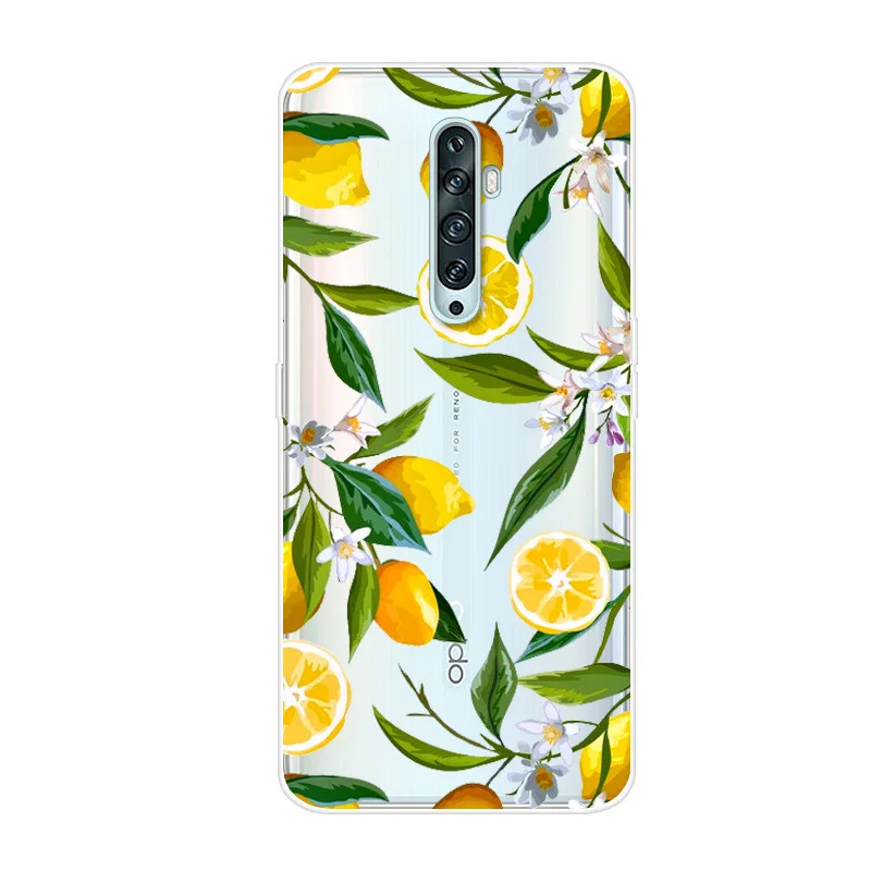 Для OPPO Reno2 Z чехол ТПУ силиконовый мягкий мультяшный Прозрачный для F задняя