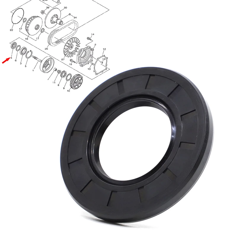 

Engines Oil Seal For Yamaha Grizzly 550 Grizzly 700 Rhino 660 700 Viking 700 VI Wolverine R-Spec 2004-2020 93102-35004-00 Seals