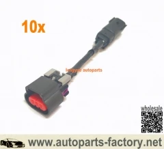 

Longyue 10 шт. H13 к JL адаптер жгут для 18-19 Jeep Wrangler JL 6 дюймов