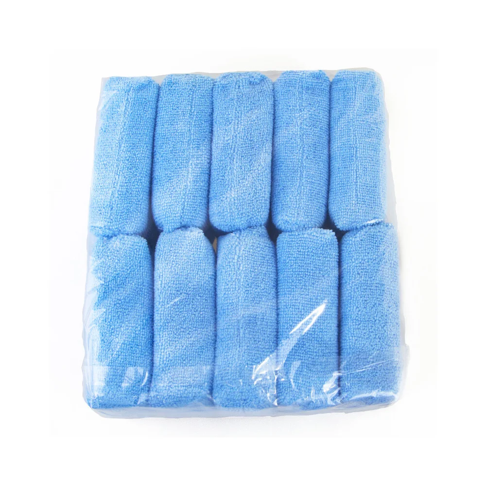 

10PCS Car Microfiber Polishing Sponges Cloths Microfibre Hand Wax Polishing Pad Cleaning Block Car Wash Wax Applicator Pad