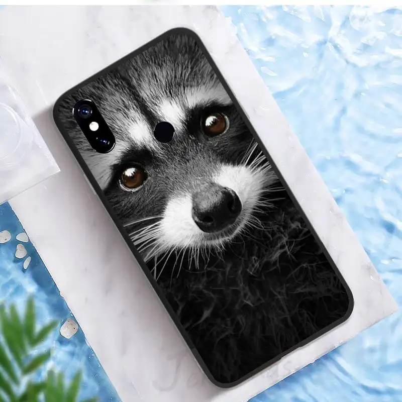 

Raccoon Phone Case For Xiaomi Redmi note 7 8 9 pro 8T 9A 9S Mi Note 10 Lite pro